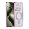 Mey İthalat®   Mi 14T Pro Joke Simli Magneticsafe Kılıf - Pembe