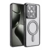 Mey İthalat®   Mi 14T Pro Joke Simli Magneticsafe Kılıf - Siyah