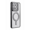 Mey İthalat®   Mi 14T Pro Joke Simli Magneticsafe Kılıf - Siyah