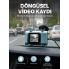 Mey İthalat® Mini Araç İçi Kamera Sürekli Kayıt Geniş Açılı Yeni Nesil