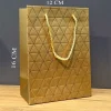 Mey İthalat® Mini Boy Gold Karton Hediye Çantası