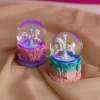 Mey İthalat® Mini Boy Işıklı Unicorn Kar Küresi