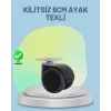 Mey İthalat® Mobilya Tekerleği 6 cm Kilitsiz Tekli Satış