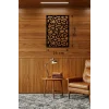 Mey İthalat® Modern Bağlantı Temalı Ahşap Duvar Tablosu - 25x35 cm Lazer Kesim Soyut Pano