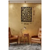 Mey İthalat® Modern Bağlantı Temalı Ahşap Duvar Tablosu - 25x35 cm Lazer Kesim Soyut Pano