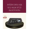Mey İthalat® Motosiklet Sürüşleri İçin BT22 Kask Bluetooth Kulaklık Mikrofonlu