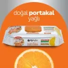 Mey İthalat® Mutfak Temizlik Havlusu 50 Adet Portakal