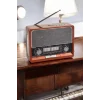Mey İthalat® Nostaljik Radyo USB,AUX Ve SD Kart Girişli Bluetooth Bağlantılı