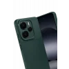 Mey İthalat®   Note 14 5G Auto Focus Karbon Kapak - Koyu Yeşil