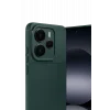Mey İthalat®   Note 14 5G Auto Focus Karbon Kapak - Koyu Yeşil