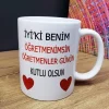 Mey İthalat® Öğretmene Hediye Kupa Bardak