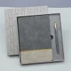 Mey İthalat®  Öğretmenler Gününe Özel Deri Defter Ve Kalem Set