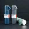 Mey İthalat® Paslanmaz Çelik Bardaklı Termos Seti 500 ML