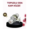 Mey İthalat® Paslanmaz Çelik Dayanıklı Topuzlu Kapı Kilidi