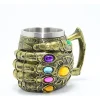 Mey İthalat® Paslanmaz Çelik Thanos Eli Kupa Bardak
