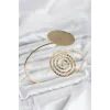 Mey İthalat® Pazu Bileklik Gold Renk Pirinç Bohem Tarz Model