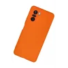Mey İthalat®   Poco F3 Kılıf Nano içi Kadife Silikon - Turuncu