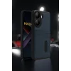 Mey İthalat®   Poco X7 Pro Kılıf Sara Kartvizitli Deri Kılıf - Taba