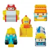 Mey İthalat®  POLI MRT-761 Robocar Poli Mini İnşaat Araçları 5li Set