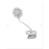 Mey İthalat® Portatif Işıklı Mini Klipsli Fan