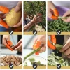 Mey İthalat® Pratik Baş Parmak Sebze Kesme Ayıklayıcı Erkek L Set