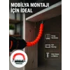Mey İthalat® Profesyonel Esnek Tornavida Bits Uç Seti 12 Parça Manyetik Bit Adaptörlü