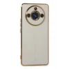 Mey İthalat®  Realme 11 Pro Kılıf Volet Silikon - Beyaz