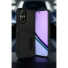 Mey İthalat®  Realme 12 Lite Kılıf Sara Kartvizitli Deri Kılıf - Kırmızı