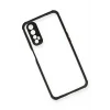 Mey İthalat®  Realme 7 Kılıf Miami Şeffaf Silikon - Siyah