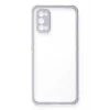 Mey İthalat®  Realme 7 Pro Kılıf Miami Şeffaf Silikon - Lila