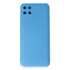 Mey İthalat®  Realme C11 Kılıf Nano içi Kadife Silikon - Mavi