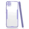 Mey İthalat®  Realme C15 Kılıf Platin Silikon - Lila