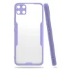 Mey İthalat®  Realme C15 Kılıf Platin Silikon - Lila