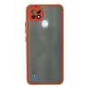 Mey İthalat®  Realme C21 Kılıf Montreal Silikon Kapak - Kırmızı