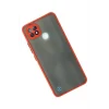Mey İthalat®  Realme C21 Kılıf Montreal Silikon Kapak - Kırmızı