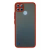 Mey İthalat®  Realme C21Y Kılıf Montreal Silikon Kapak - Kırmızı