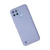 Mey İthalat®  Realme C25Y Kılıf Nano içi Kadife Silikon - Lila