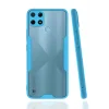Mey İthalat®  Realme C25Y Kılıf Platin Silikon - Mavi