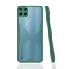 Mey İthalat®  Realme C25Y Kılıf Platin Silikon - Yeşil