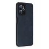 Mey İthalat®  Realme C35 Kılıf Loop Deri Silikon - Lacivert
