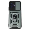 Mey İthalat®  Realme C53 Kılıf Pars Lens Yüzüklü Silikon - Yeşil