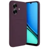 Mey İthalat®  Realme Note 60 Kelvin Kartvizitli Silikon - Derin Mor