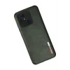 Mey İthalat®   Redmi 10C Kılıf Loop Deri Silikon - Yeşil