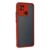 Mey İthalat®   Redmi 10C Kılıf Montreal Silikon Kapak - Kırmızı