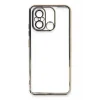 Mey İthalat®   Redmi 12C Kılıf  Lensli Silikon - Gold