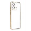 Mey İthalat®   Redmi 12C Kılıf  Lensli Silikon - Gold