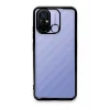 Mey İthalat®   Redmi 12C Kılıf  Lensli Silikon - Siyah