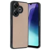 Mey İthalat®   Redmi 13 4G Kılıf Aras Deri Kapak - Pudra