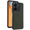 Mey İthalat®   Redmi 13C Kılıf Aras Deri Kapak - Açık Yeşil