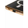 Mey İthalat®   Redmi 14C Joke Simli Magneticsafe Kılıf - Gold